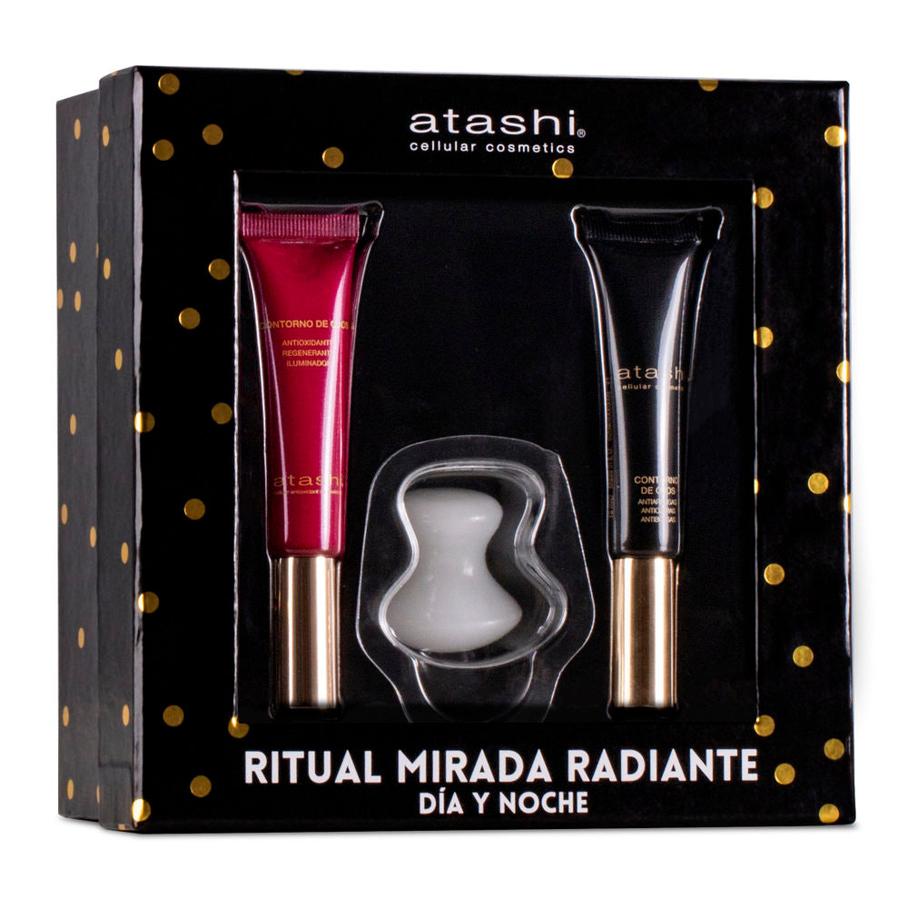 Ritual Radiant Look Duo para Contorno dos Olhos - Conjunto Anti-idade e Antioxidante (2 unidades)