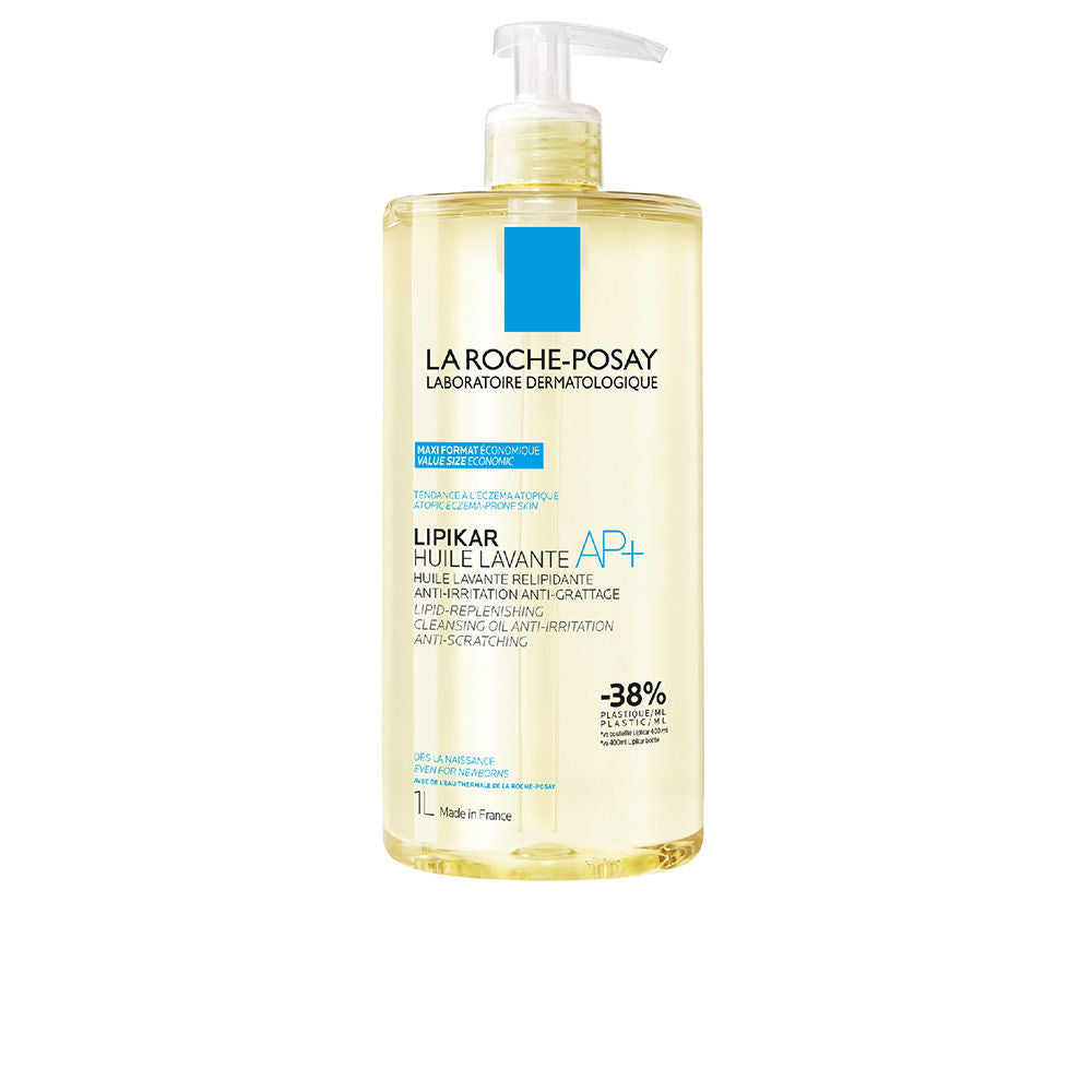 LIPIKAR AP+ Óleo de Limpeza Anti-irritação Corporal para Pele Atópica 1000 ml