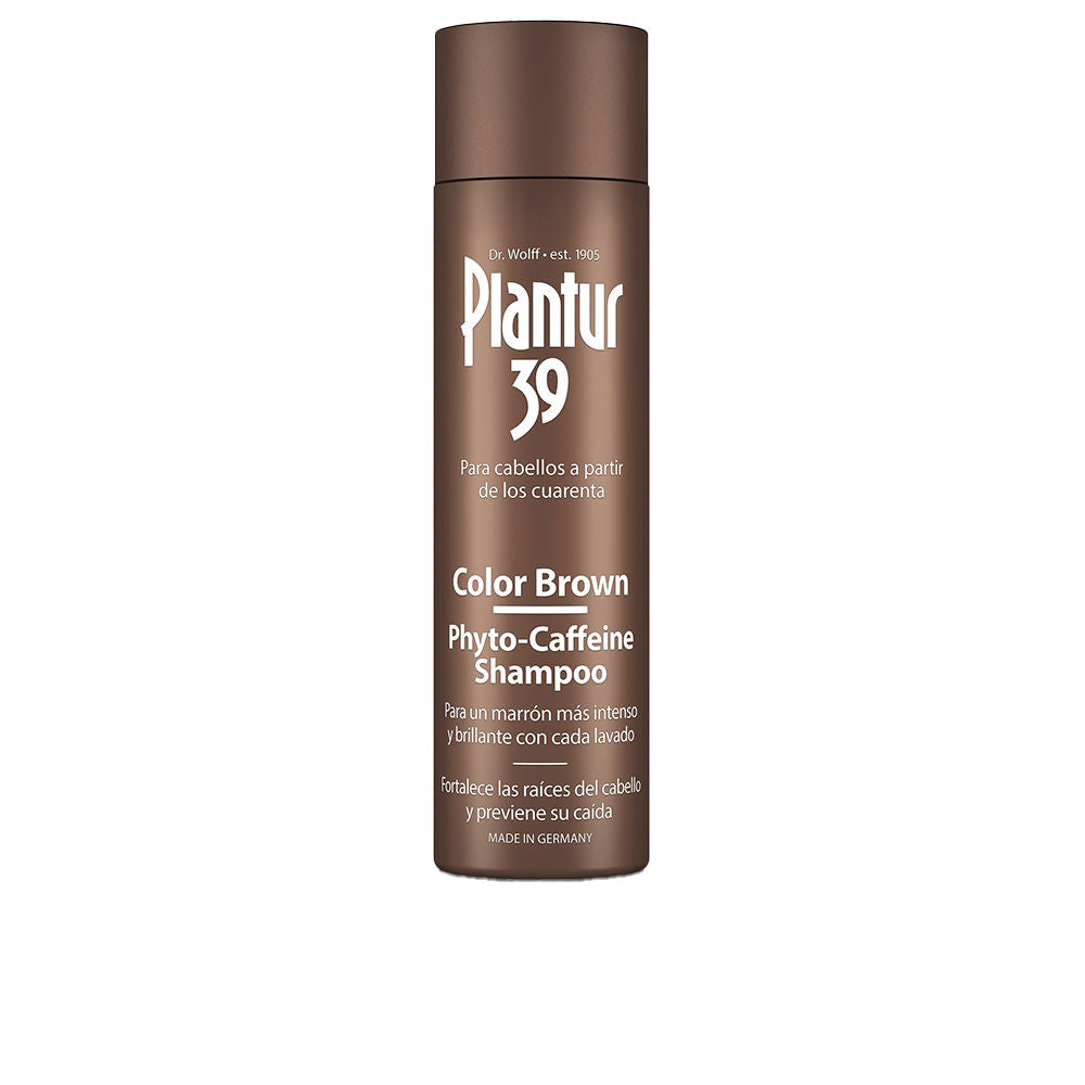 PHYTO-CAFFEINE COLOR BROWN shampoo anti-queda para cabelos castanhos 250 ml