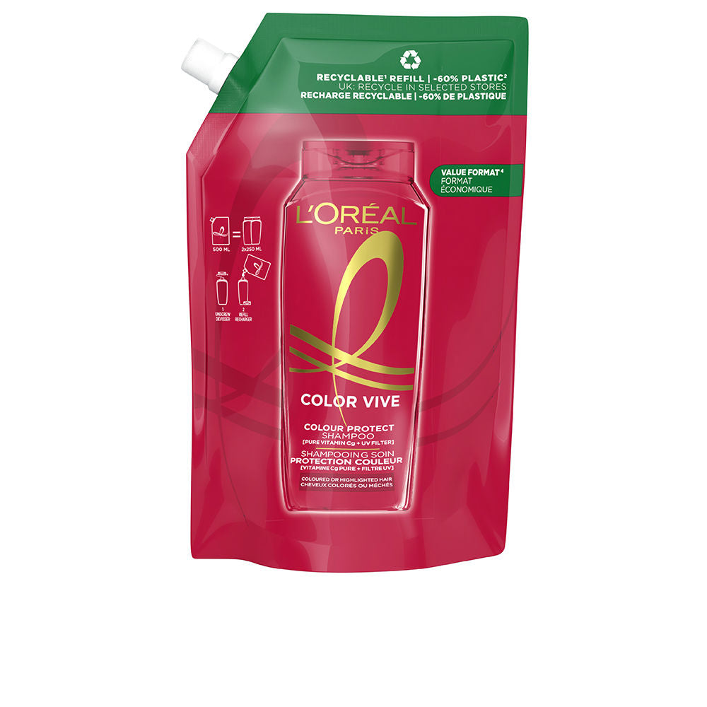 ELVIVE COLOR-VIVE shampoo protetor refil eco pack 500 ml