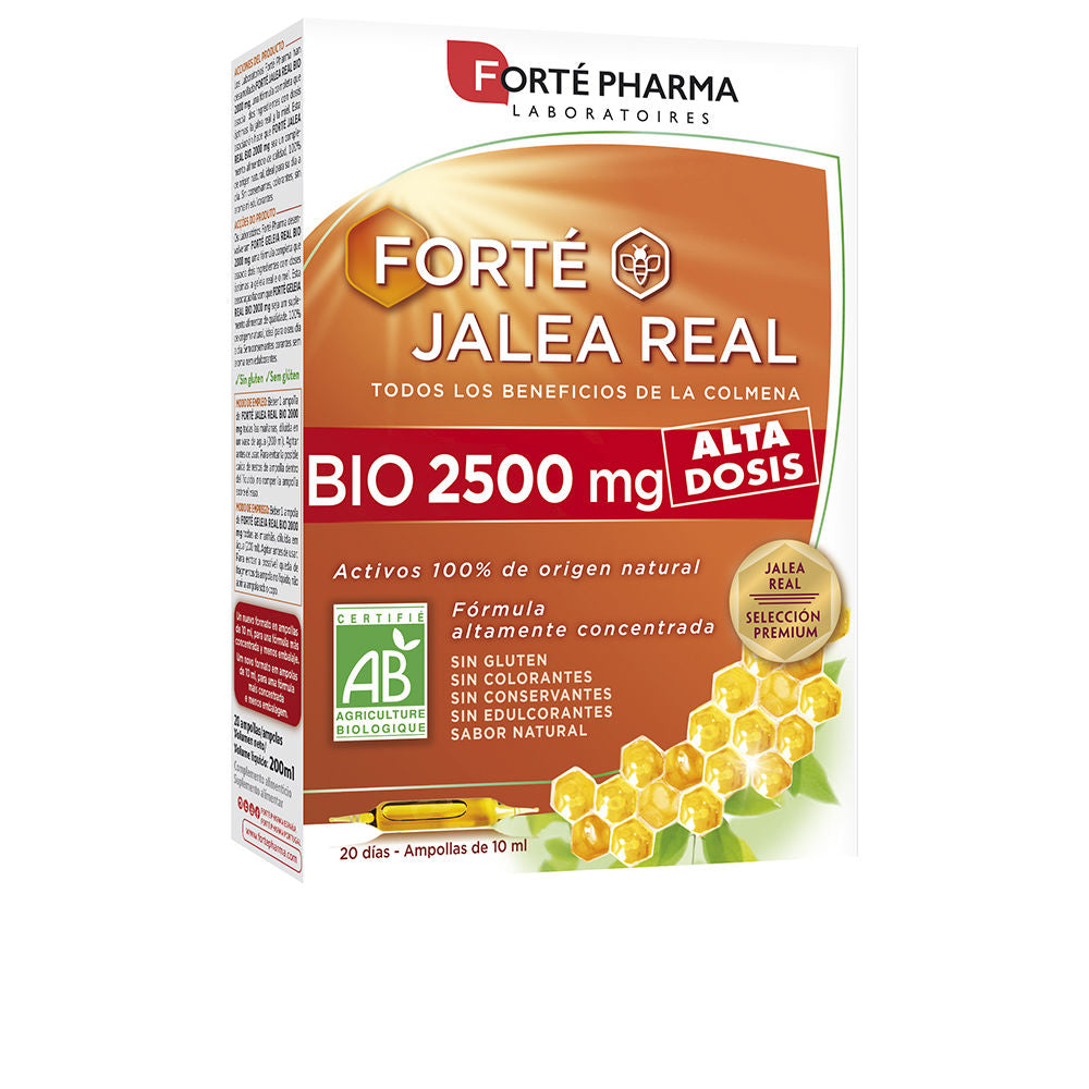 FORTÉ ROYAL JELLY BIO 2500 mg ampolas 20 x 15 ml