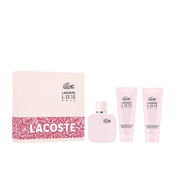 LACOSTE L.12.12 ROSE ESTOJO 3 peças