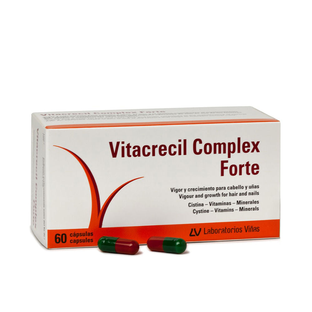 Cápsulas VITACRECIL COMPLEX FORTE para cabelos e unhas 60 unidades