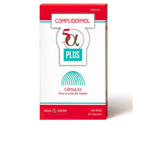 COMPLIDERMOL 5 ALPHA cápsulas para queda de cabelo 60 unidades