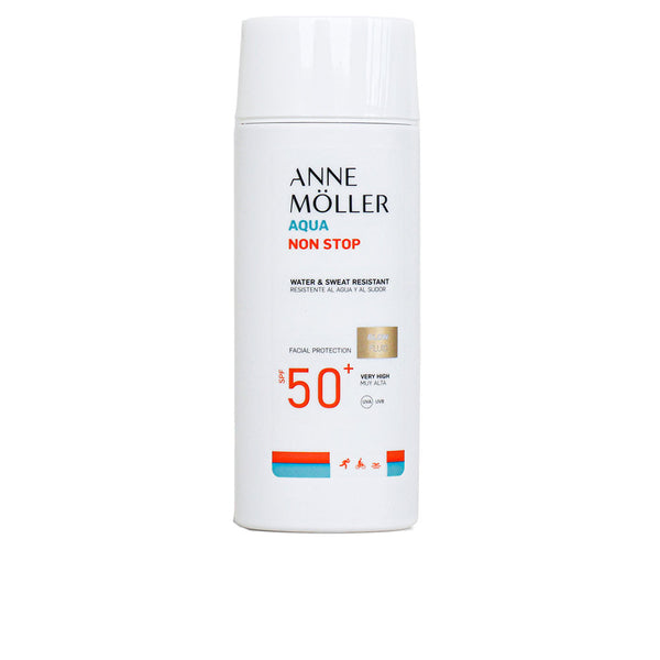AQUA NON STOP fluido iluminador resistente à água e ao suor FPS 50+ 75 ml