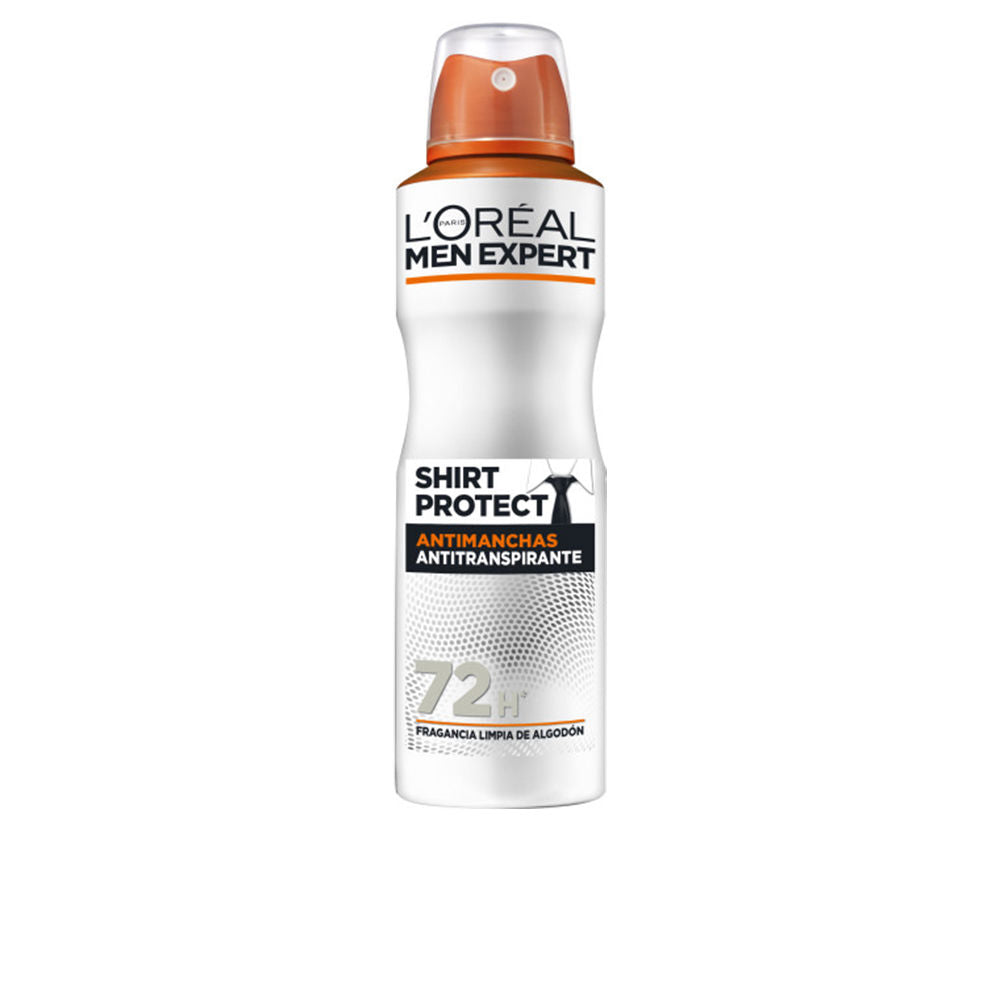 Desodorante antitranspirante em spray MEN EXPERT para proteção de camisas 72h, 150 ml