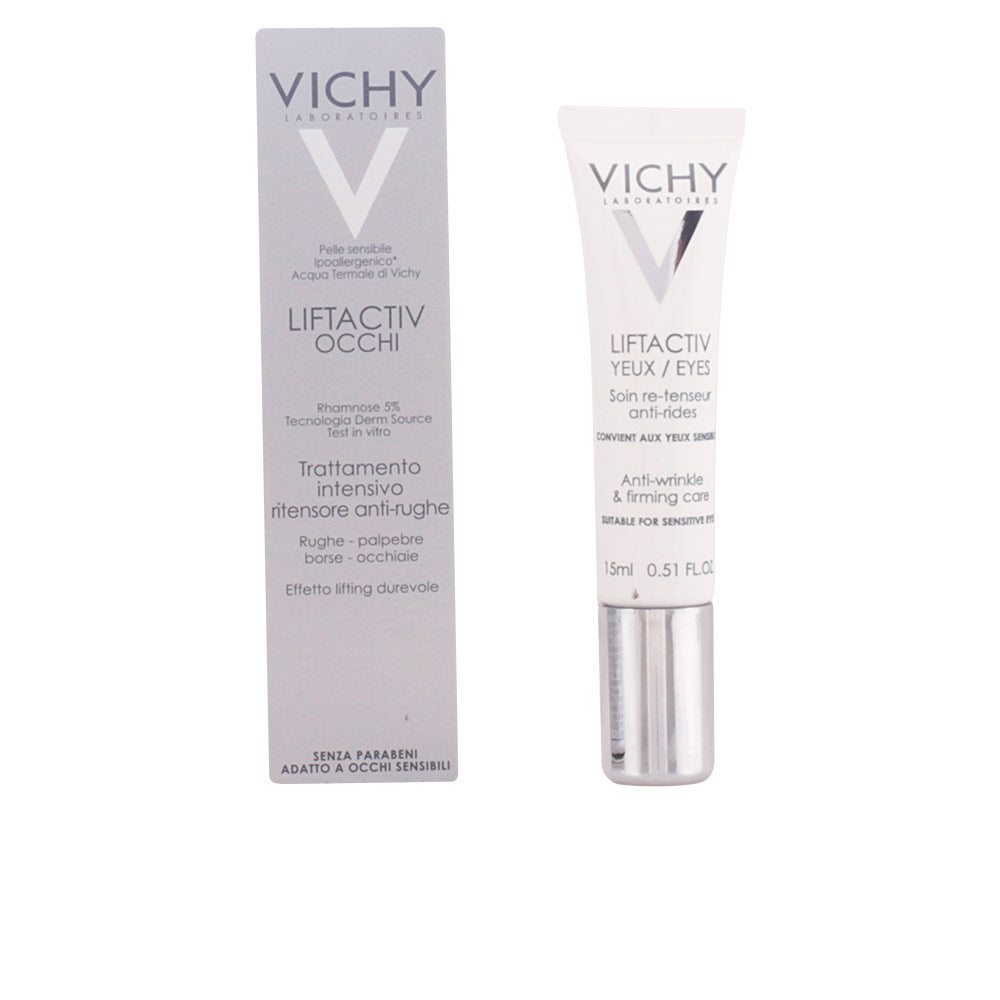 LIFTACTIV SUPREME crema ojos antiarrugas ramnosa enriquecido con ácido hialurónico puro 15 ml